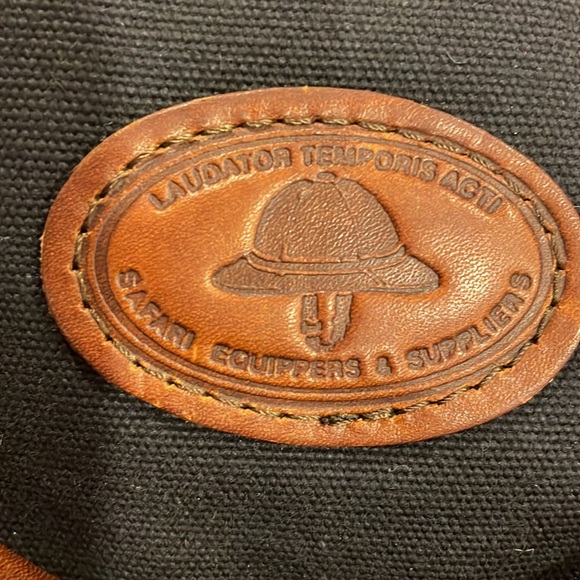 Melvill & Moon Canvas and Leather IPad Bag - Picture 12 of 12